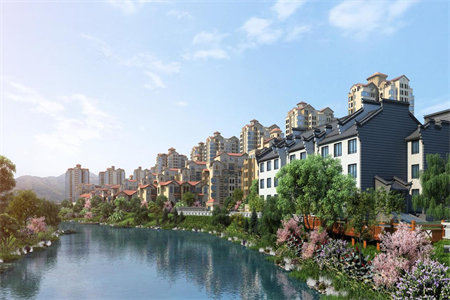 阳光花园三楼88平两室精装带车库63万可按揭